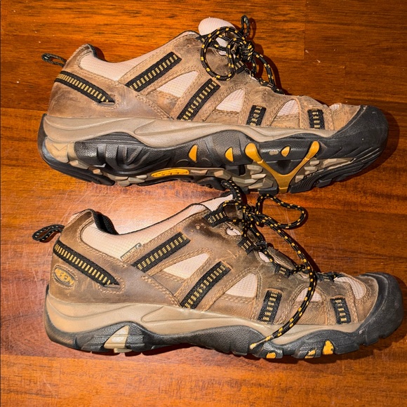 Keen Targhee II Waterproof Hiking Shoes Mens Low Boots Brown Waterproof US 12 - Picture 10 of 14